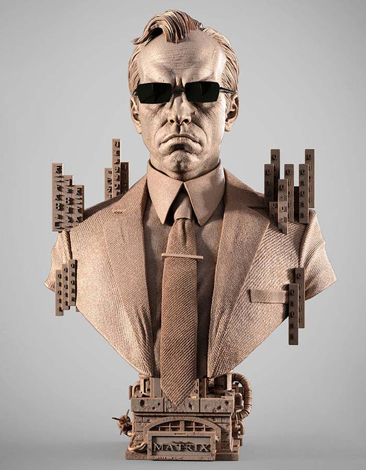 Agent Smith - Portrait Bust
