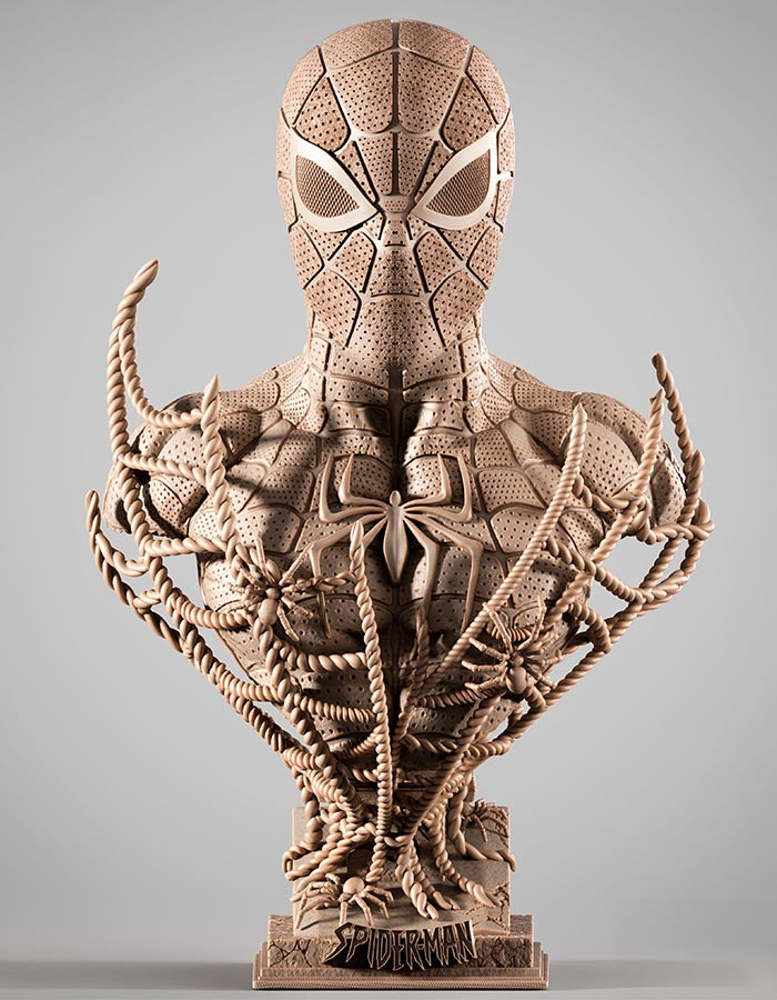 Spiderman 2025 - Portrait Bust