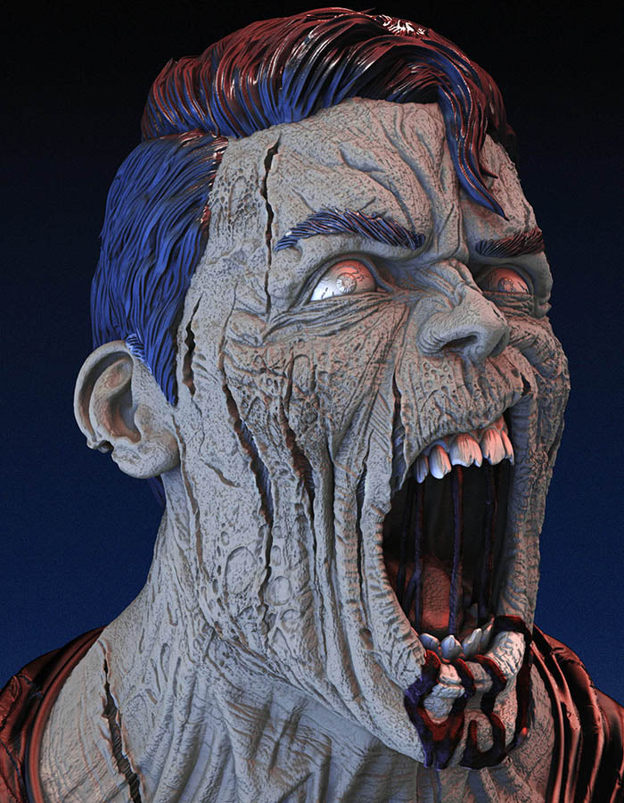 Superman Zombie - Bust