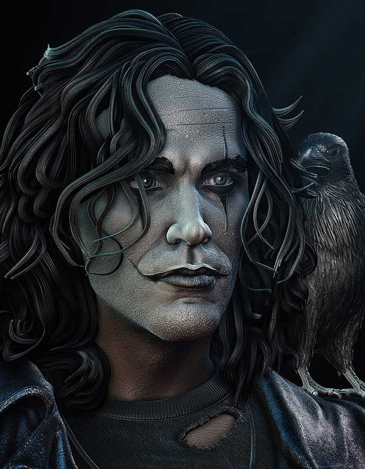 The Crow Bust - Portrait