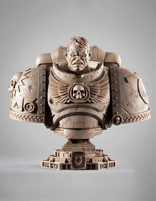 Titus Warmhammer - Portrait Bust