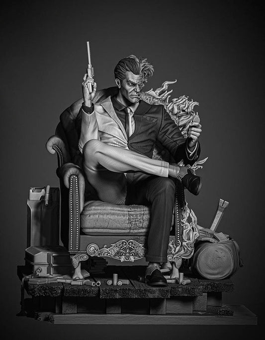 Two Face - Sculpture