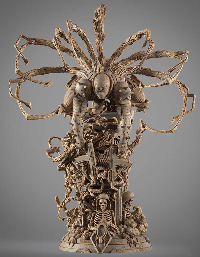 Venom Agent - Sculpture