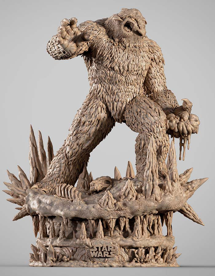 Wampa - Sculpture