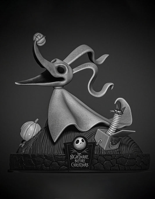 Zero - The Nightmare Before Christmas - Sculpture