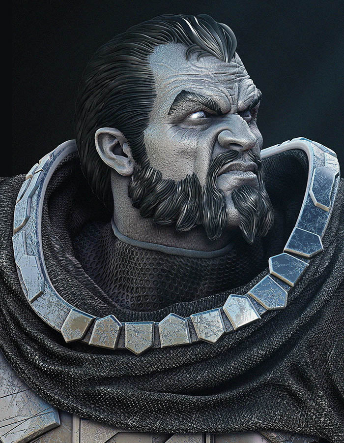 Zod - Portrait Bust