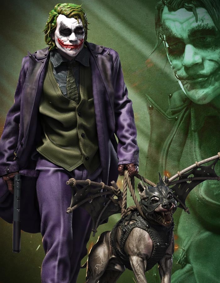 Joker - Heath Ledger - Sculpture