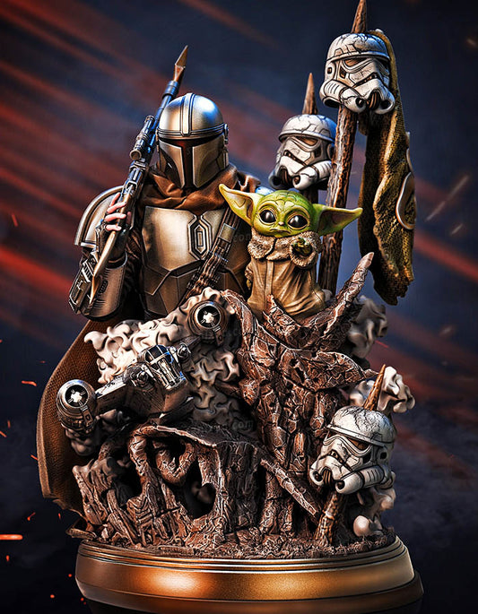 Mandalorian - Sculpture