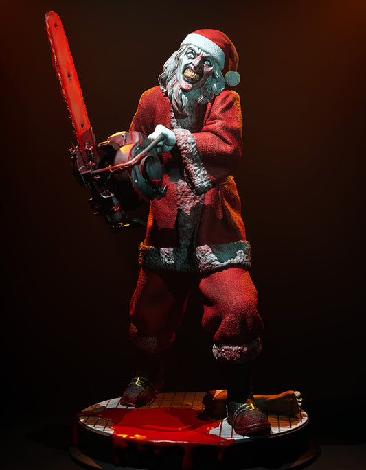 Santa Art the Clown - Sculpture