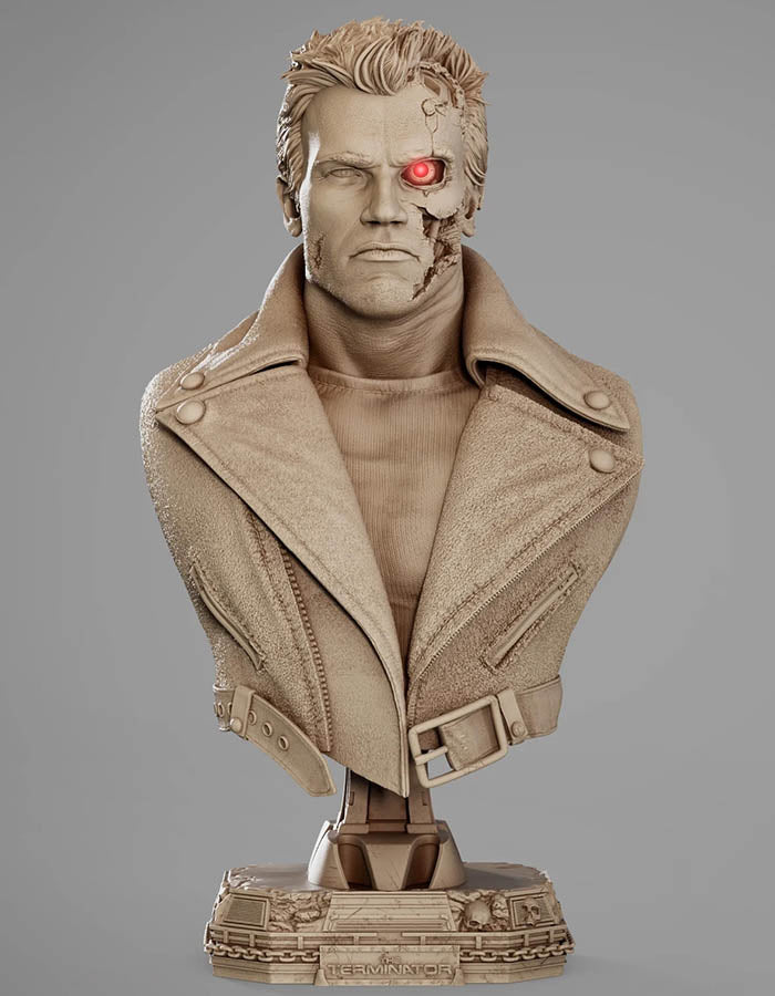 Terminator - Portrait Bust