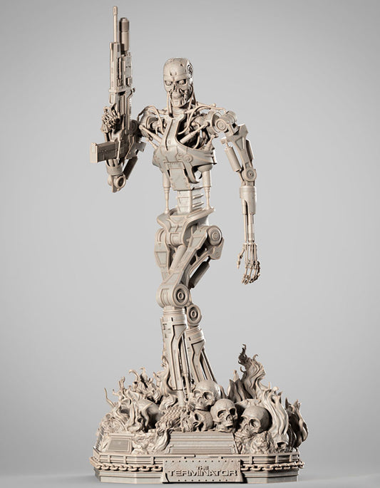Terminator Arnold - Sculpture
