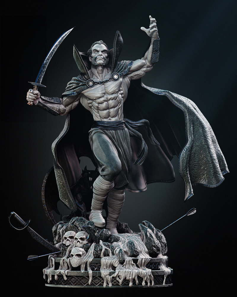 Ra's Al Ghul - Sculpture