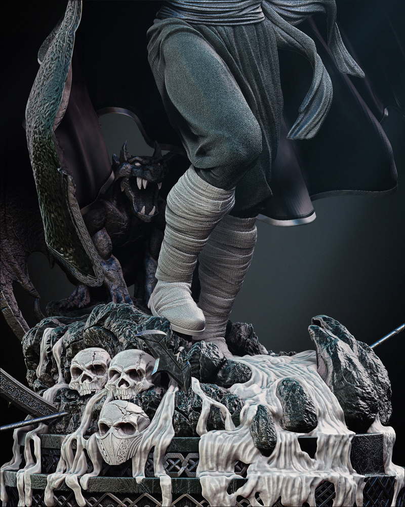 Ra's Al Ghul - Sculpture