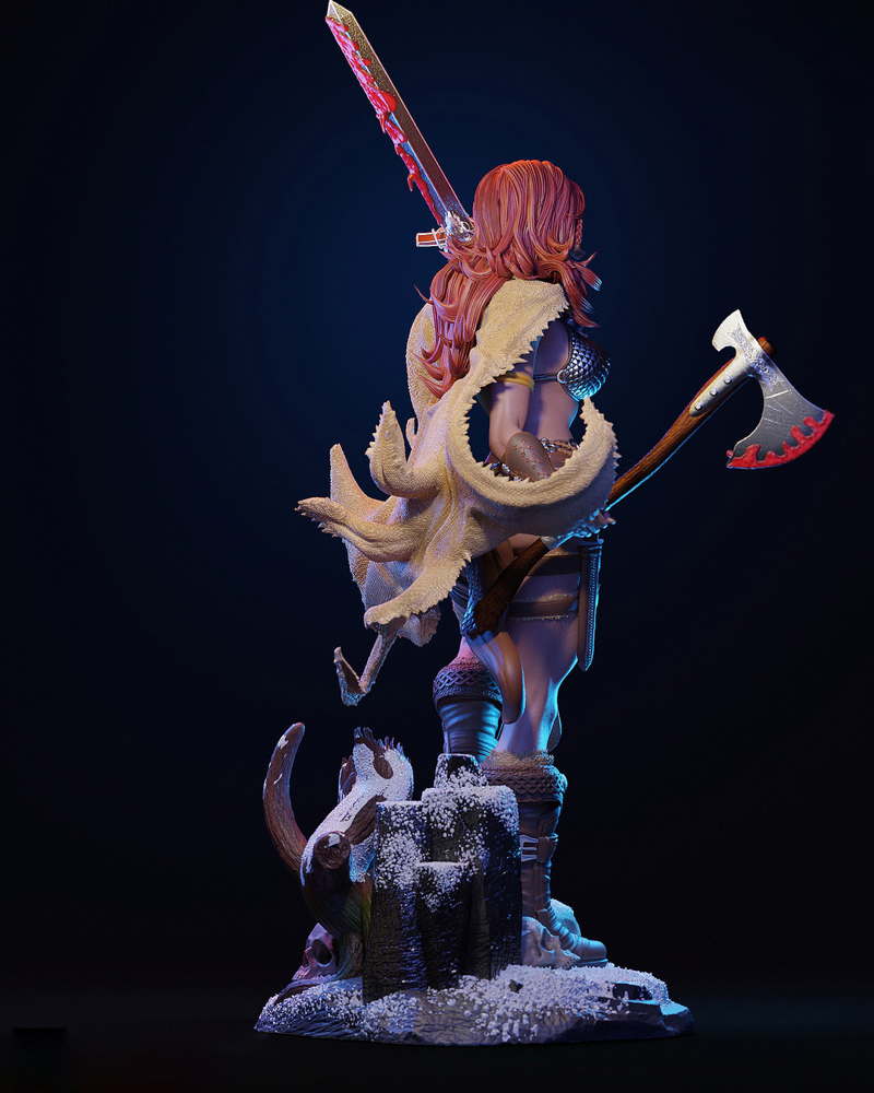Red Sonja - Sculpture