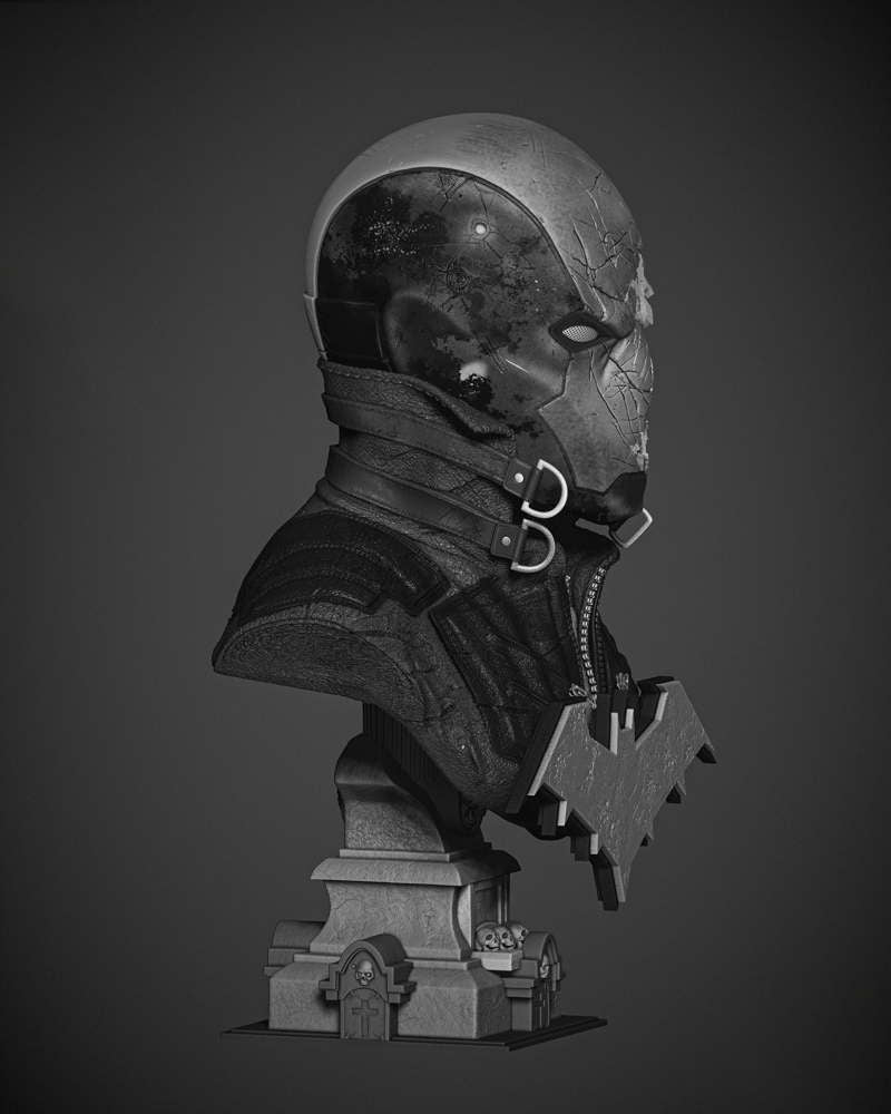 RedHood Zombie - Portrait Bust