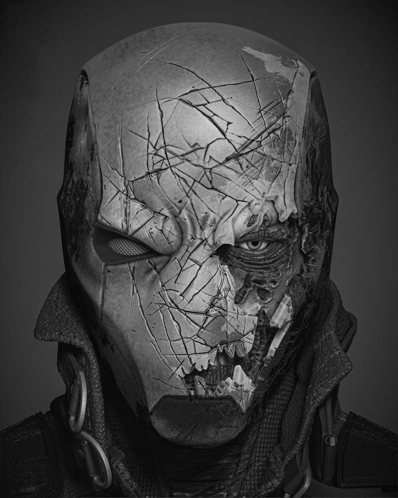 RedHood Zombie - Portrait Bust