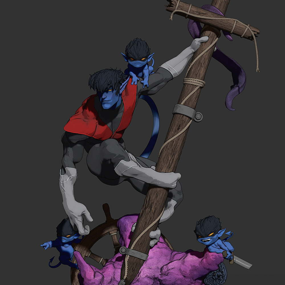 Nightcrawler - Sculpture