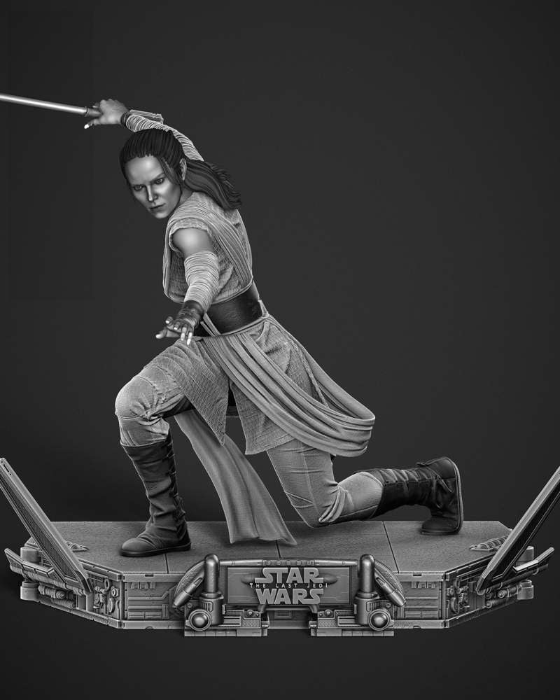 Rey - Sculpture