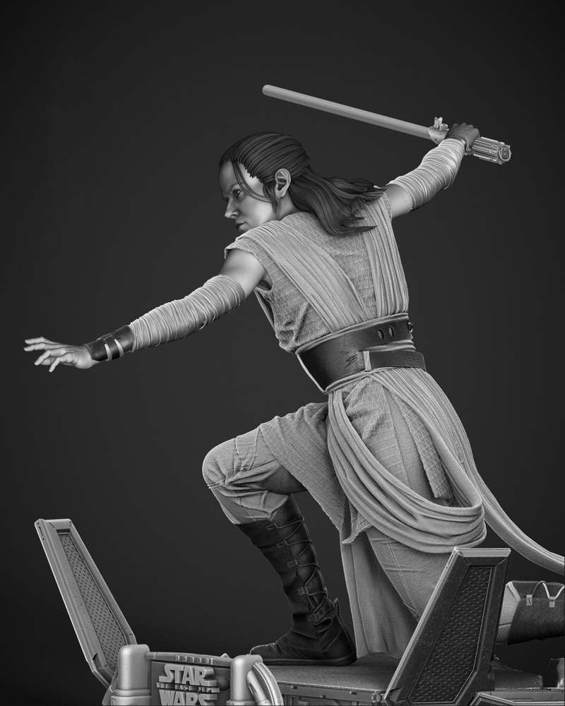 Rey - Sculpture