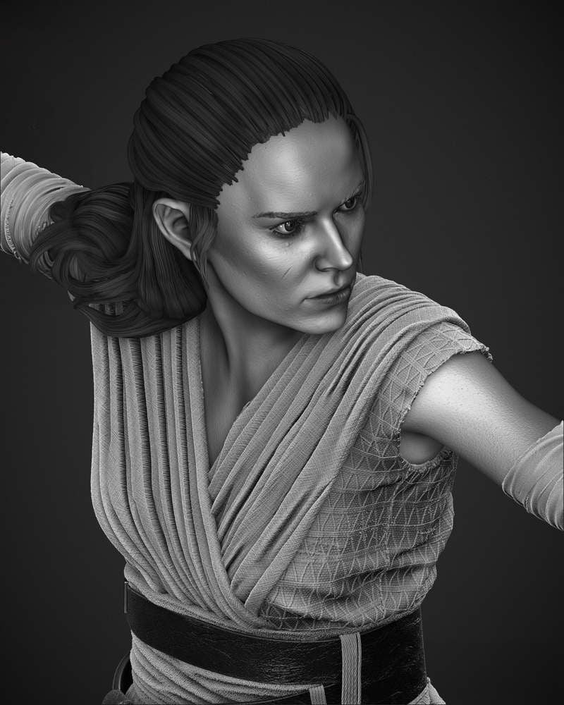 Rey - Sculpture