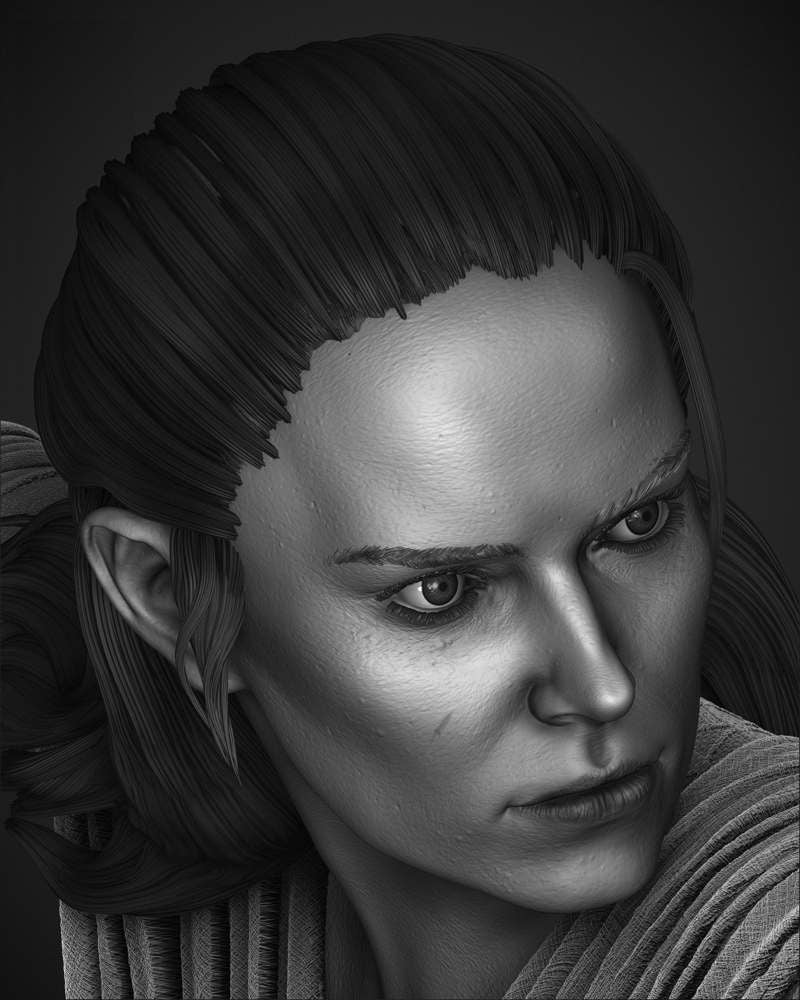 Rey - Sculpture