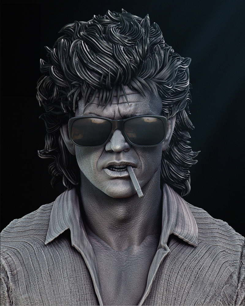 Riggs - Bust Portrait