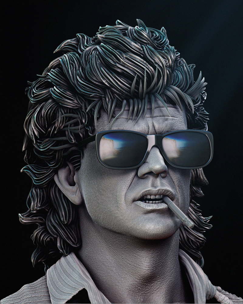 Riggs - Bust Portrait