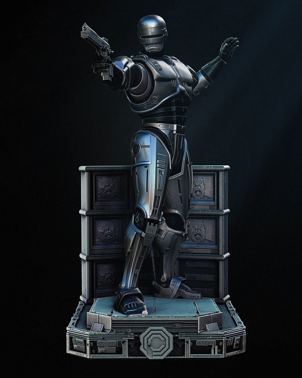 Robocop - Sculpture