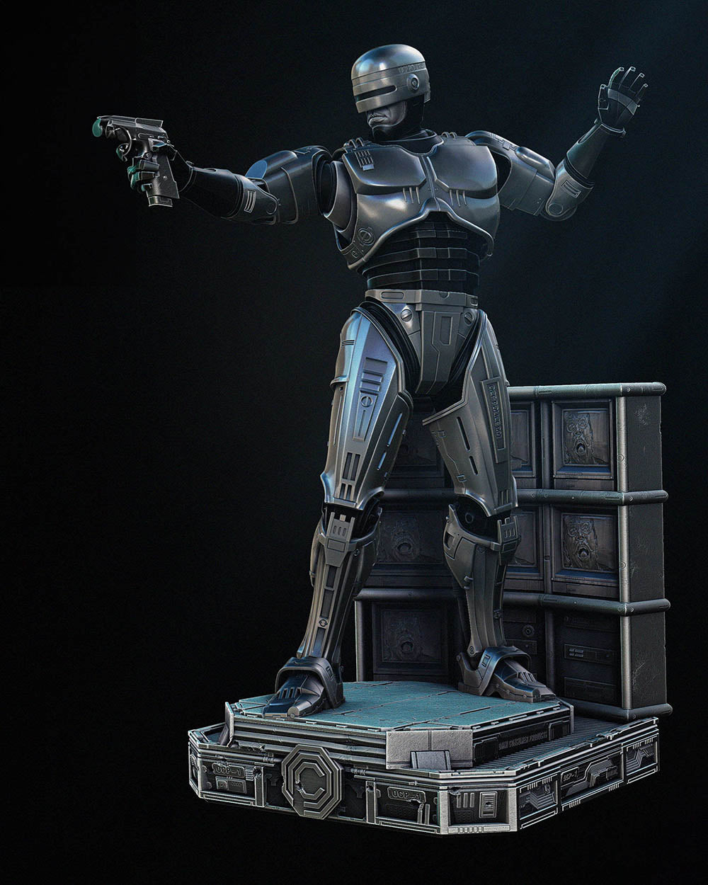 Robocop - Sculpture