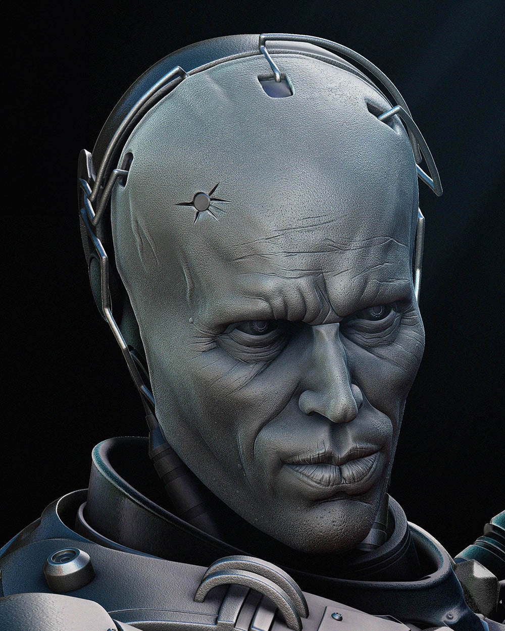 Robocop - Sculpture