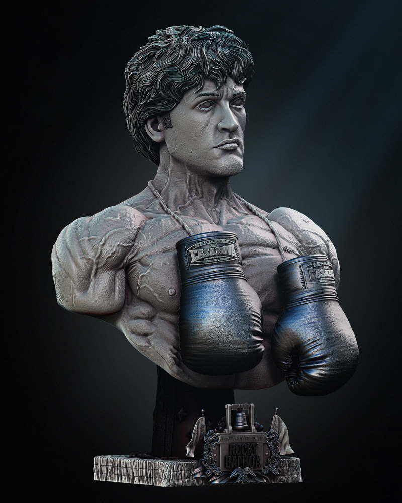 Rocky Balboa - Portrait Bust