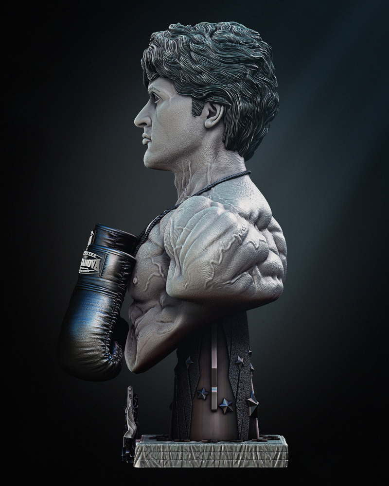 Rocky Balboa - Portrait Bust