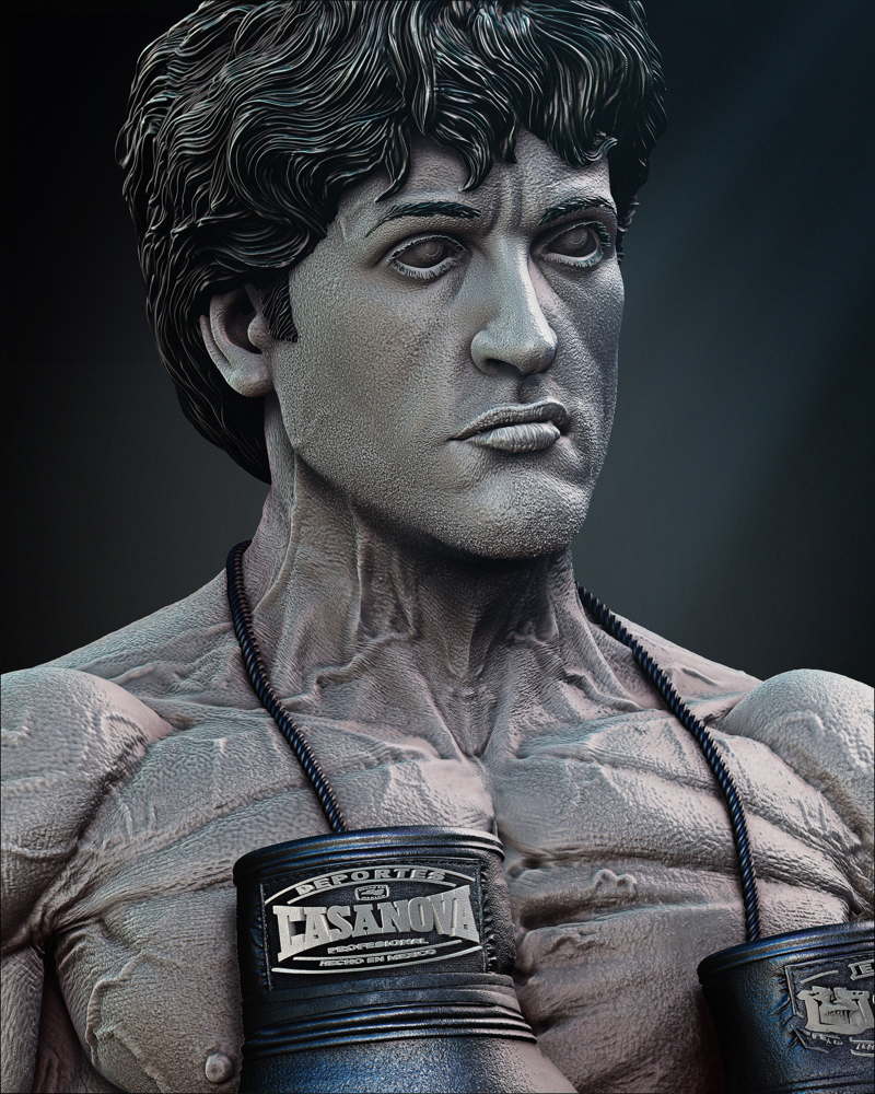 Rocky Balboa - Portrait Bust