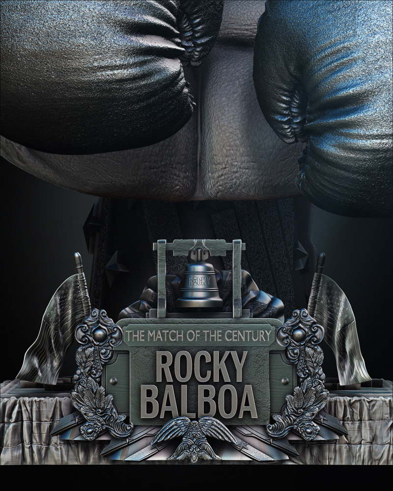 Rocky Balboa - Portrait Bust