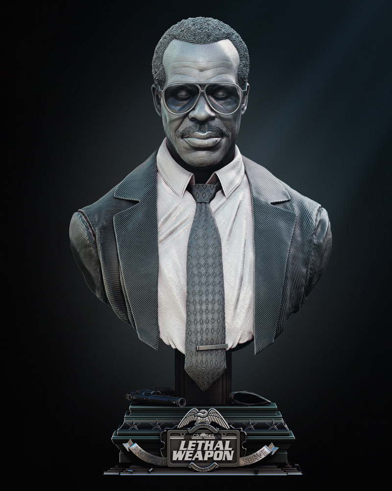 Roger Murtaugh - Bust Portrait