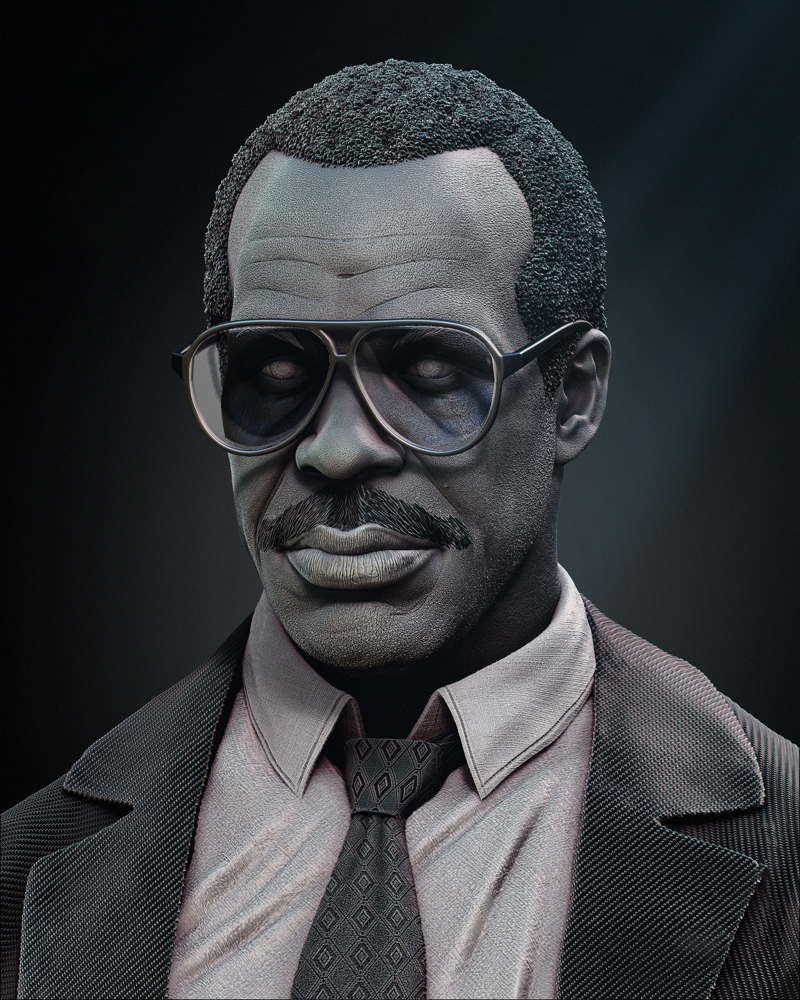 Roger Murtaugh - Bust Portrait