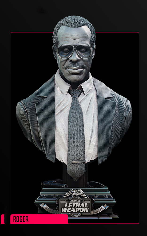 Roger Murtaugh - Bust Portrait