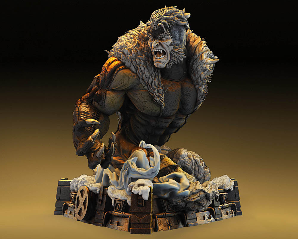 Sabretooth - Sculpture