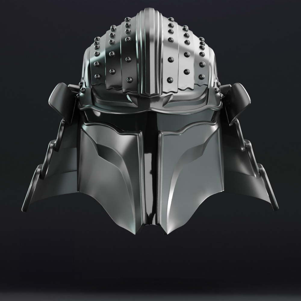 Samurai Mandalorian - Helmet