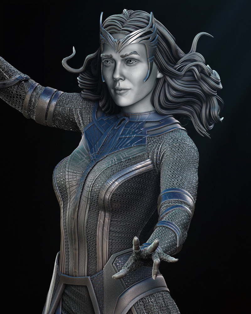 Scarlet Witch - Sculpture