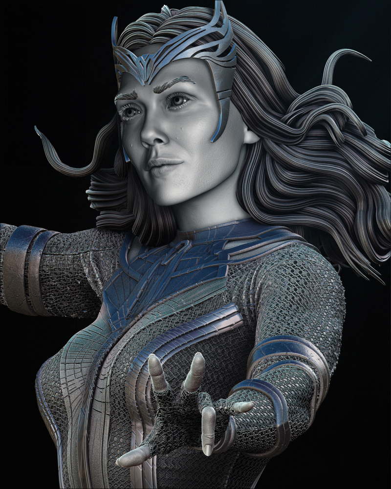 Scarlet Witch - Sculpture