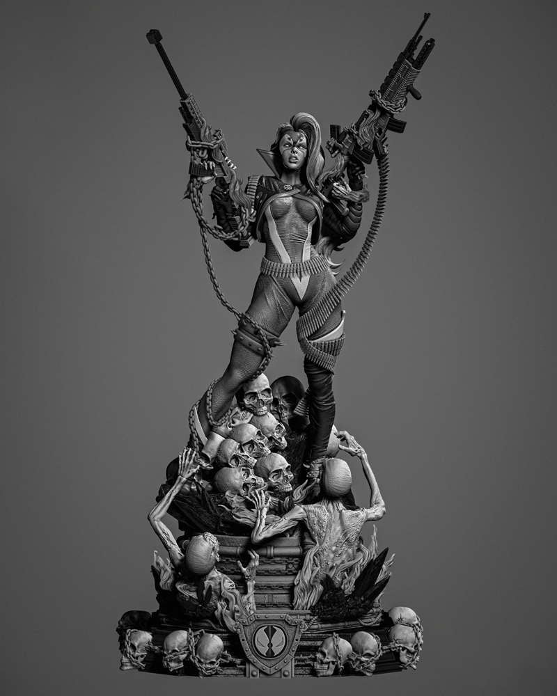 She Spawn - Sculpture