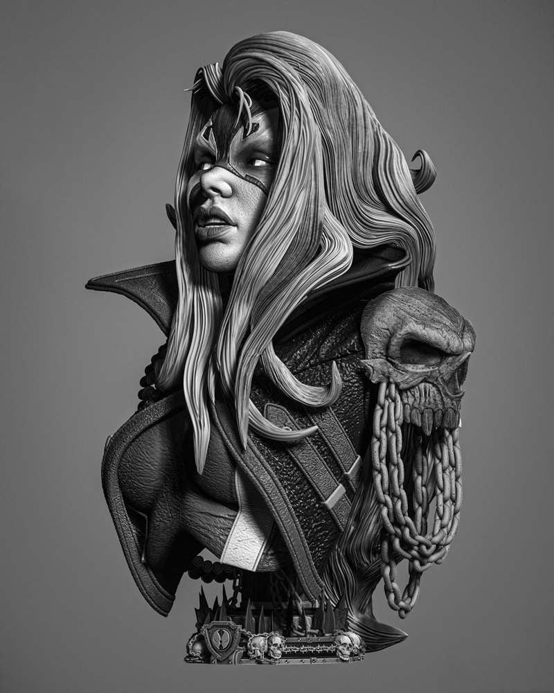 She Spawn - Portrait Bust