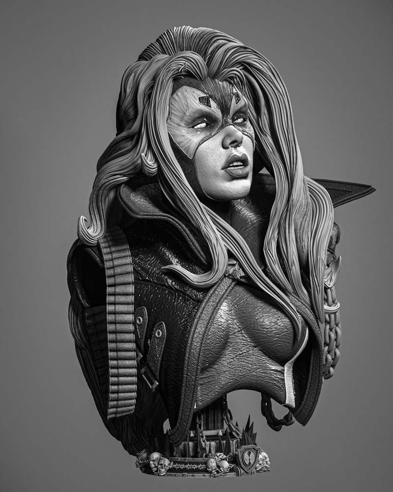 She Spawn - Portrait Bust