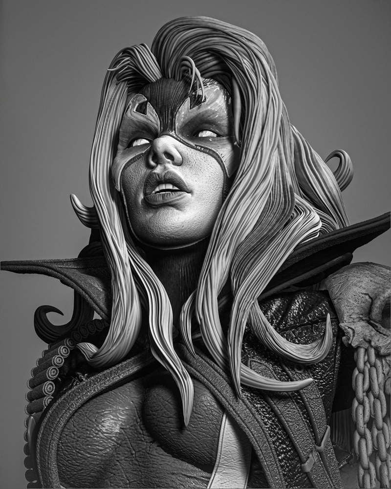 She Spawn - Portrait Bust