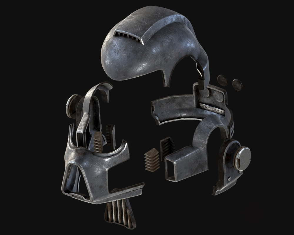 Space Marine 2 - Mark 8 - Helmet