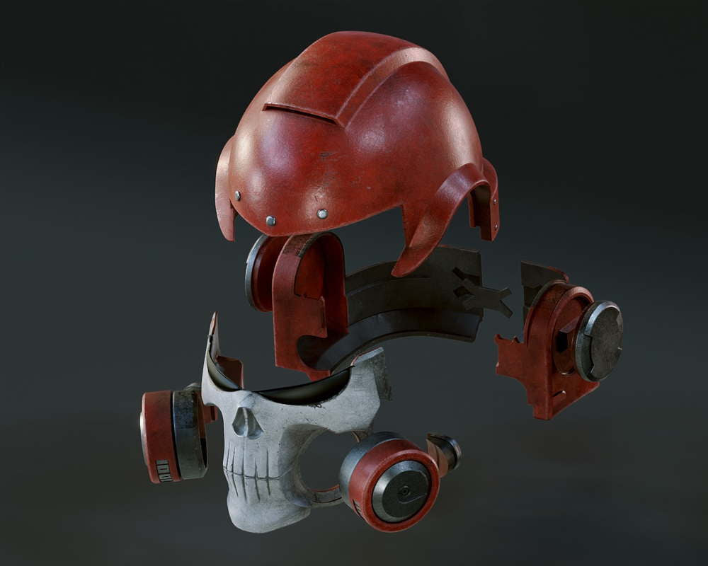 Space Marine Reiver - Helmet