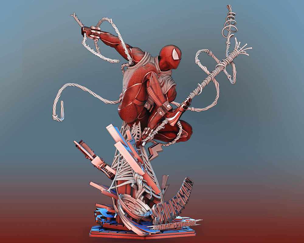 Scarlet Spider - Sculpture