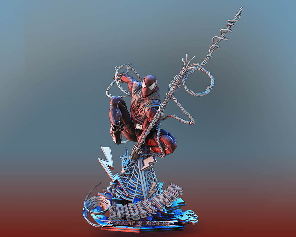 Scarlet Spider - Sculpture