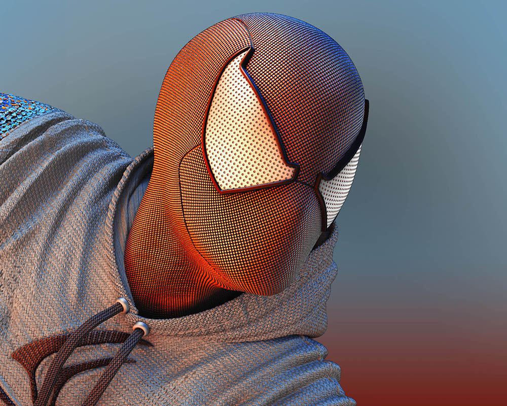 Scarlet Spider - Sculpture